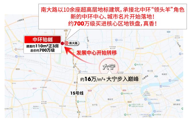 樾」推出110-139平！即将开放展厅！凯发k8入口宝山南大TOD项目「中环铂(图6)